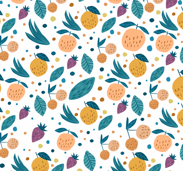 Fruit flavours blinds in a kitchen - TenStickers