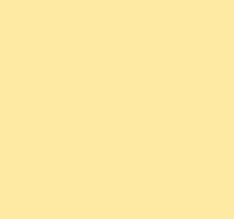 Butter yellow blinds in a kitchen - TenStickers