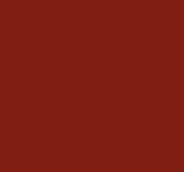 Cherry red blind master bedroom - TenStickers