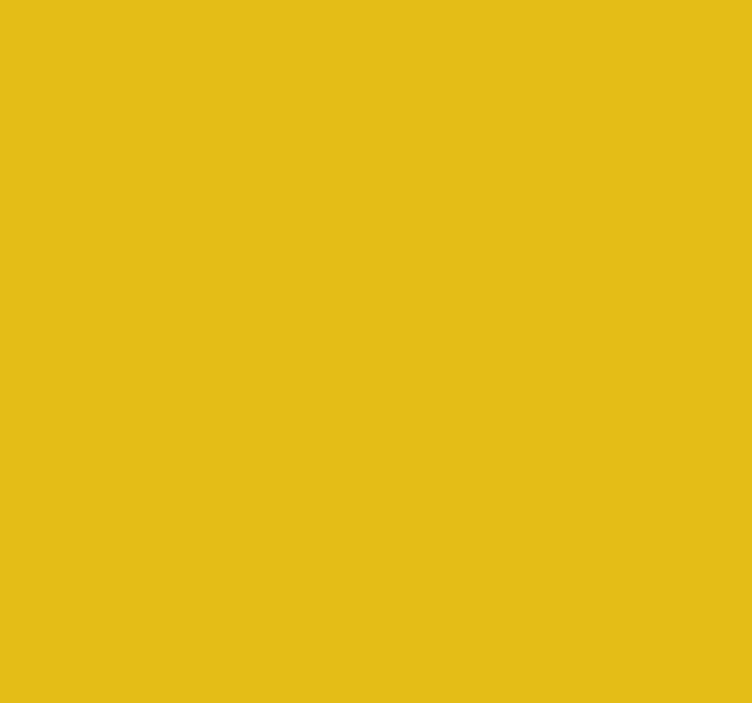 Citrus yellow blinds in a kitchen - TenStickers