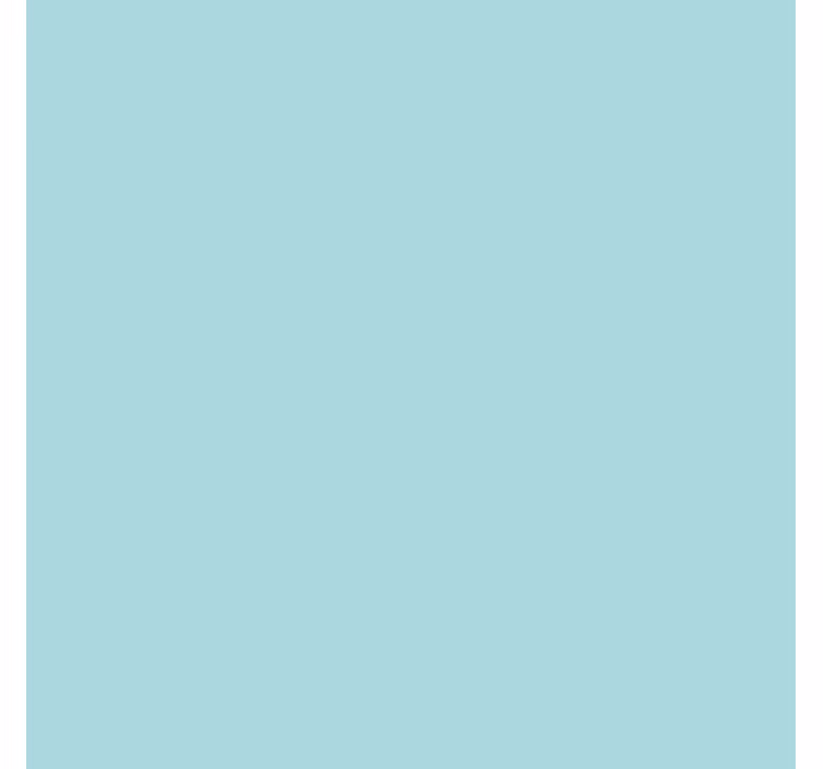 Light blue monocolor blinds in a kitchen - TenStickers