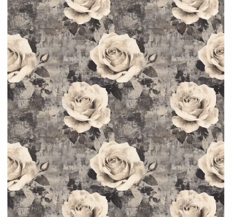 Marmur flowers  blinds in a kitchen - TenStickers