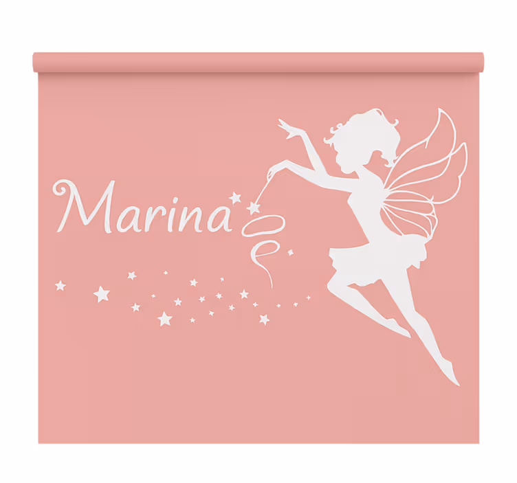 Fairy with name blind kids - TenStickers