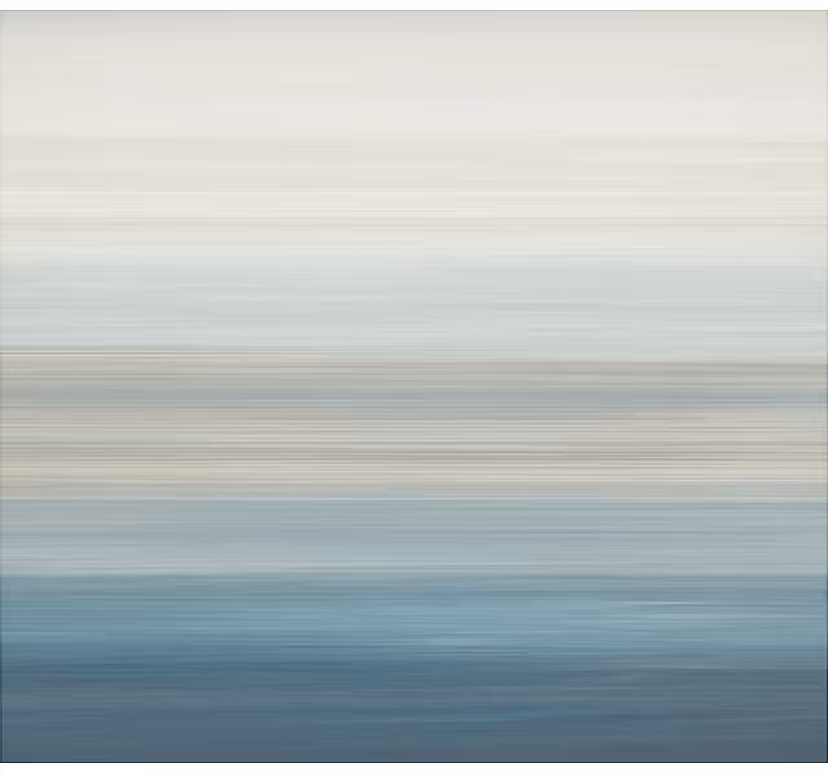 Soft blue gradient bathroom blind - TenStickers