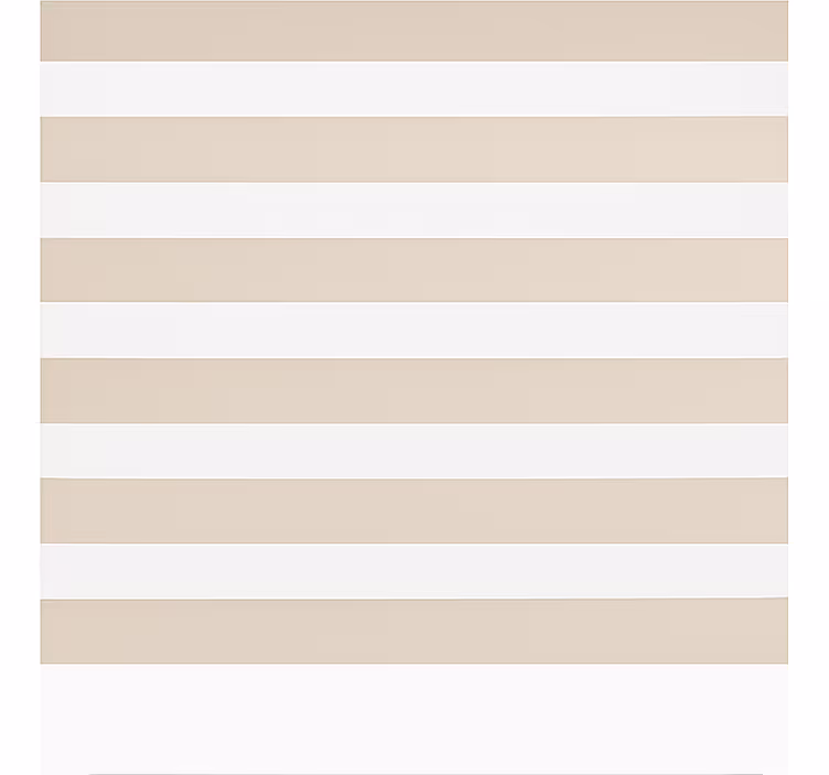 Cream and white horizontal classic blind - TenStickers