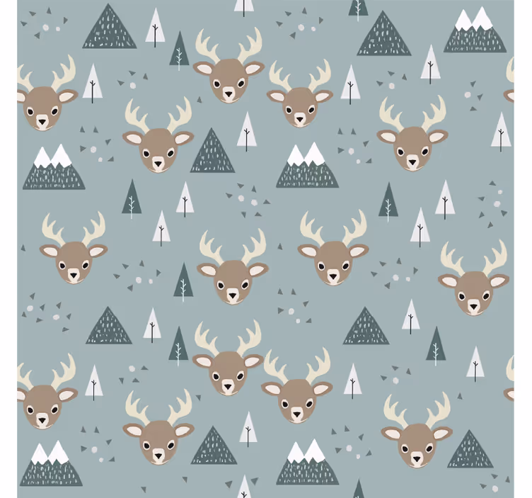 Nordic dear design blind kids - TenStickers