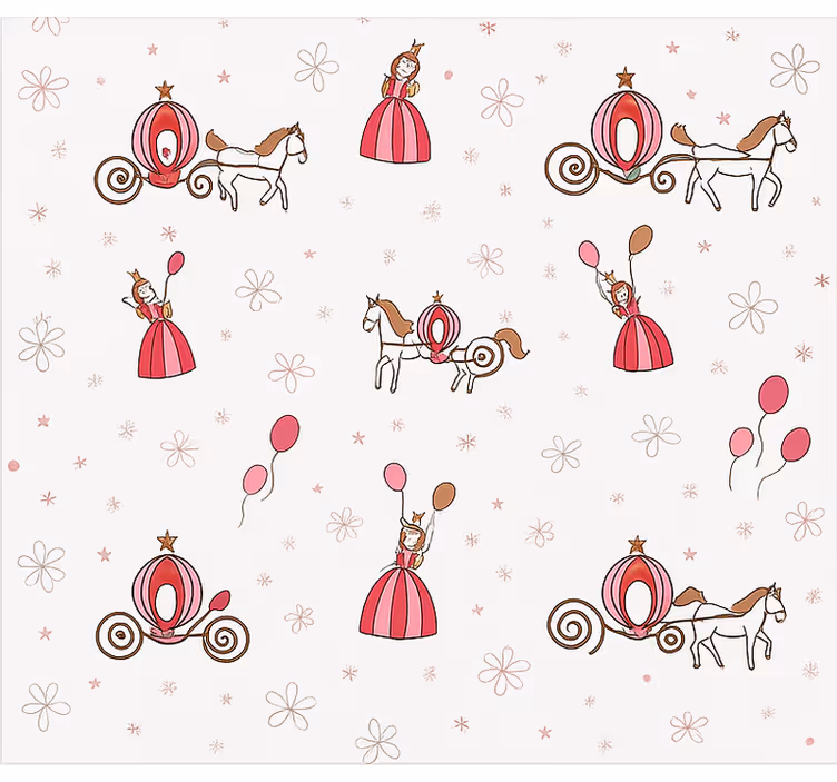 Fairy tail princess blind kids - TenStickers