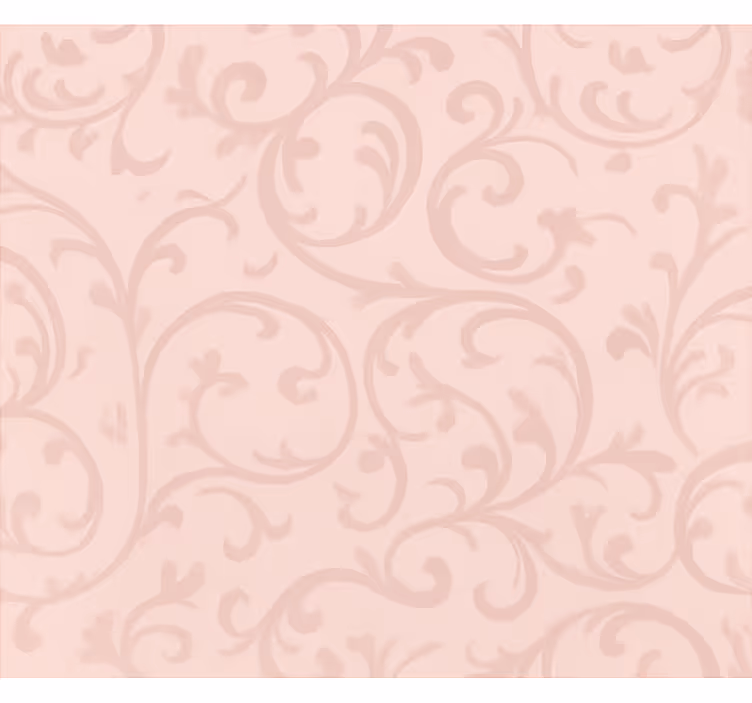 Elegant damask scrollwork living room blind - TenStickers