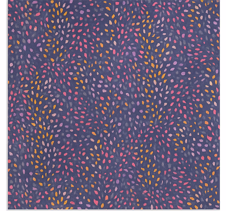 Abstract floral pattern blind master bedroom - TenStickers