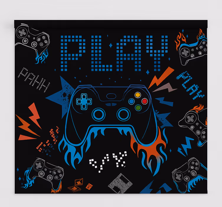 Retro punk game console  blind geek - TenStickers