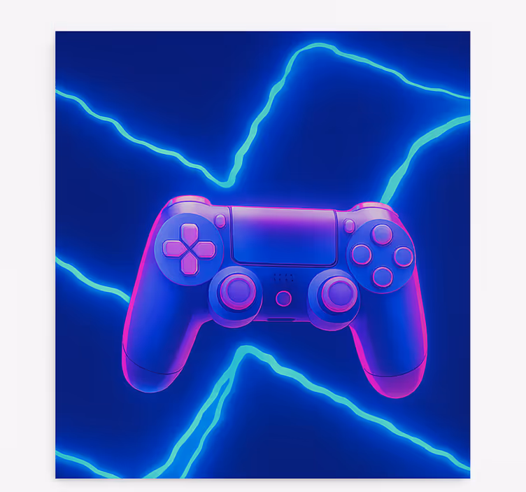 3D Neon X controller blind geek - TenStickers