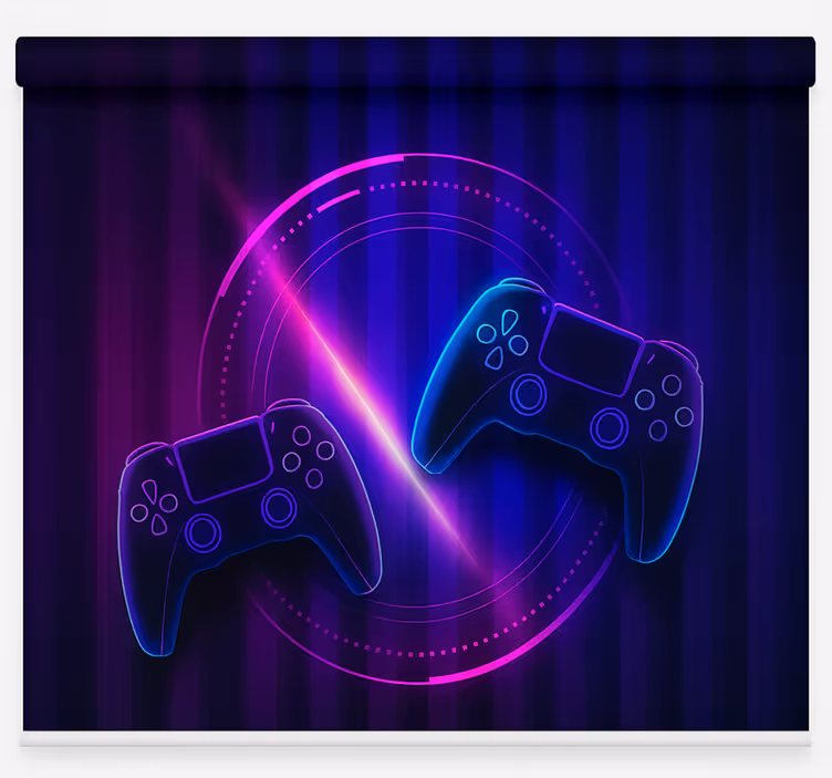 Neon clash game controllers  blind geek - TenStickers