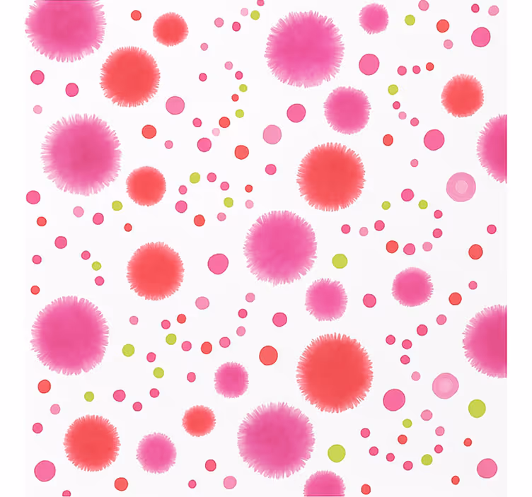 Pink Pop Pattern teenage blind - TenStickers