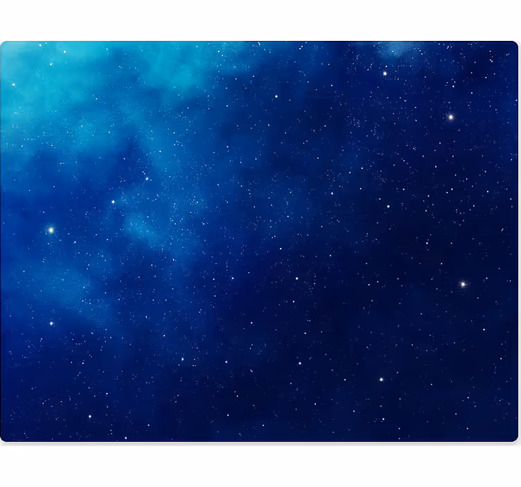 Blue Galaxy Star teenage blind - TenStickers