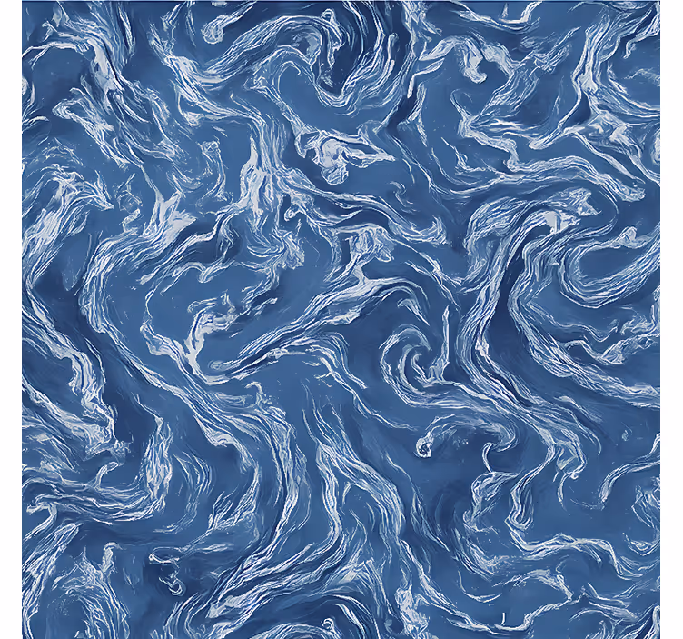 Indigo Marble Abstract teenage blind - TenStickers
