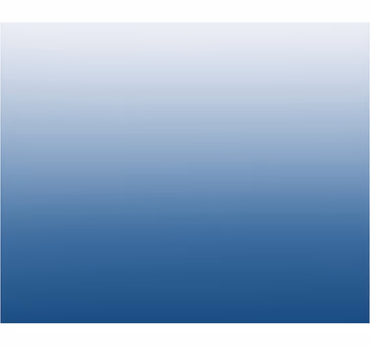 White to dark blue  teenage blind - TenStickers