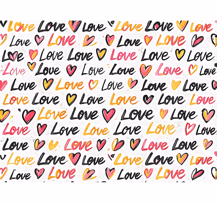 tekst ¨love love love¨ teenage blind - TenStickers