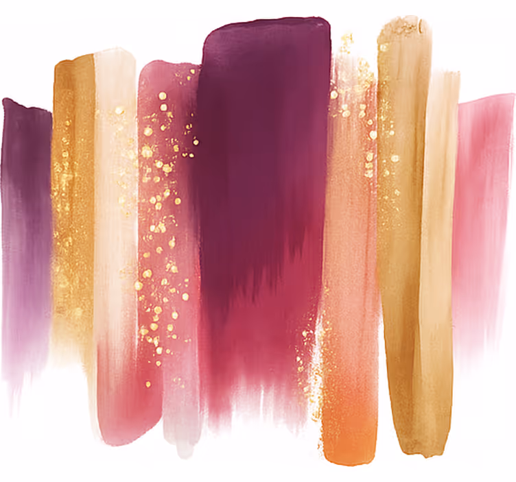 Abstract strokes teenage blind - TenStickers