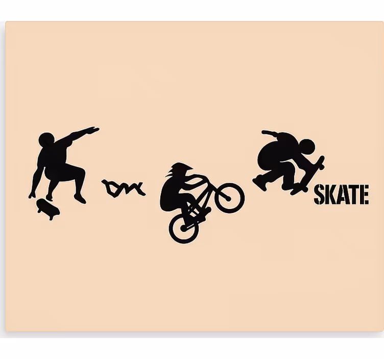 Skate BMX sport teenage blind - TenStickers