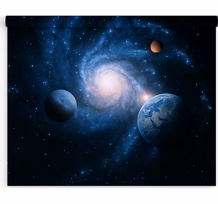 Cosmic Spiral Galaxy teenage blind - TenStickers