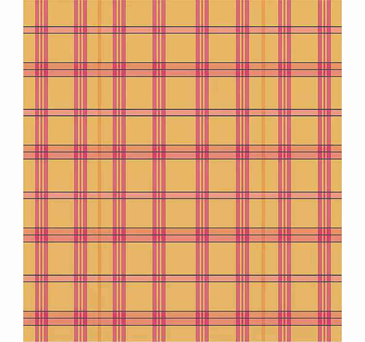 Pink yellow stripes teenage blind - TenStickers