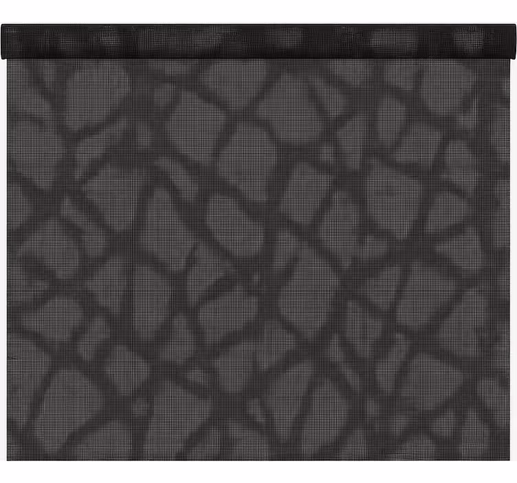 Blind office sheer black/grey - TenStickers