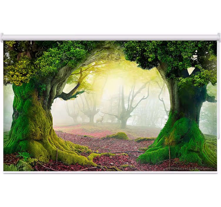Blind trees eternal forest entrance - TenStickers