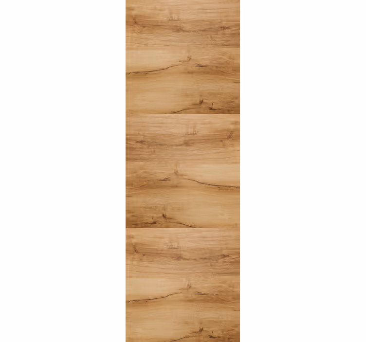 Blind home office elegant rustic beige wood planks - TenStickers