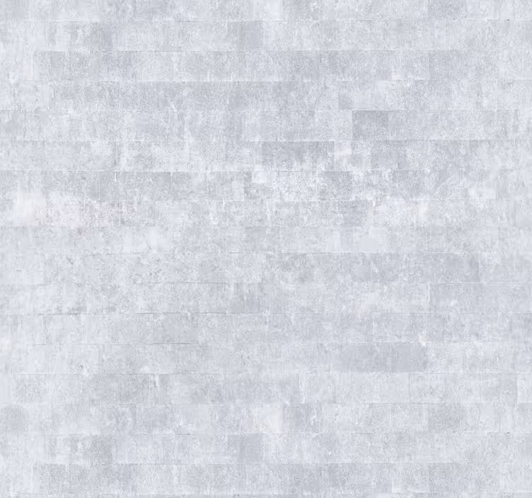 Blind home office in aged gray brick pattern - TenStickers