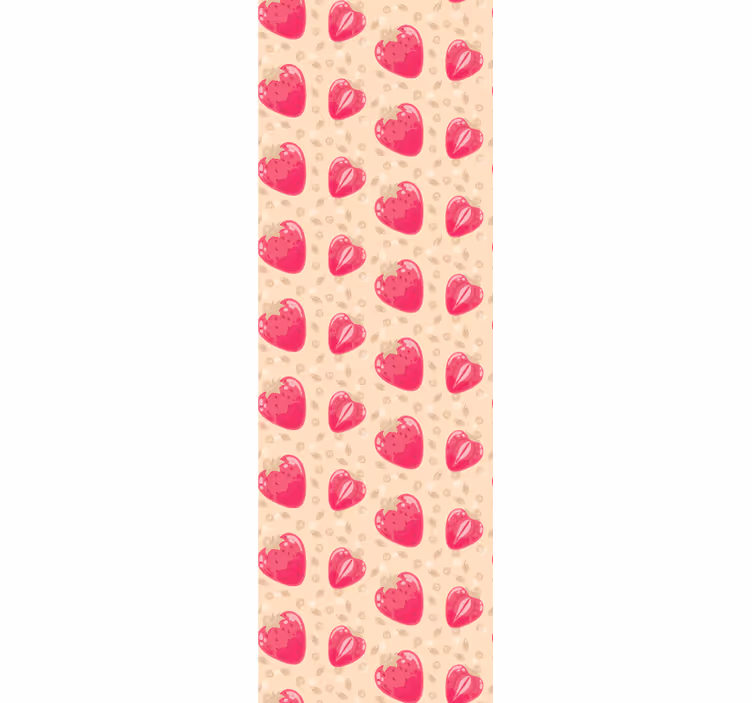 Hearts pattern blinds in a kitchen - TenStickers