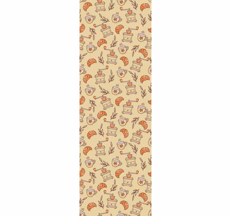 Culinary motifs blinds in a kitchen - TenStickers
