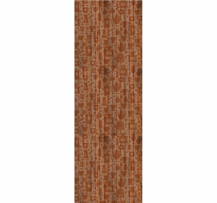 Cafeteria motifs blinds in a kitchen - TenStickers