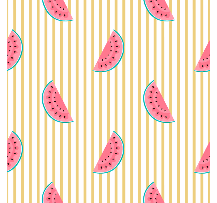 Blinds in a kitchen watermelon slices - TenStickers