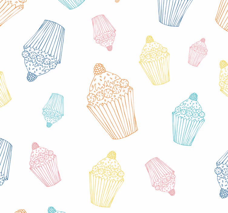 Blinds in a kitchen cupcake designs - TenStickers