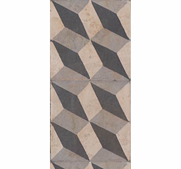 Blinds in a kitchen dark grey modern tiles - TenStickers