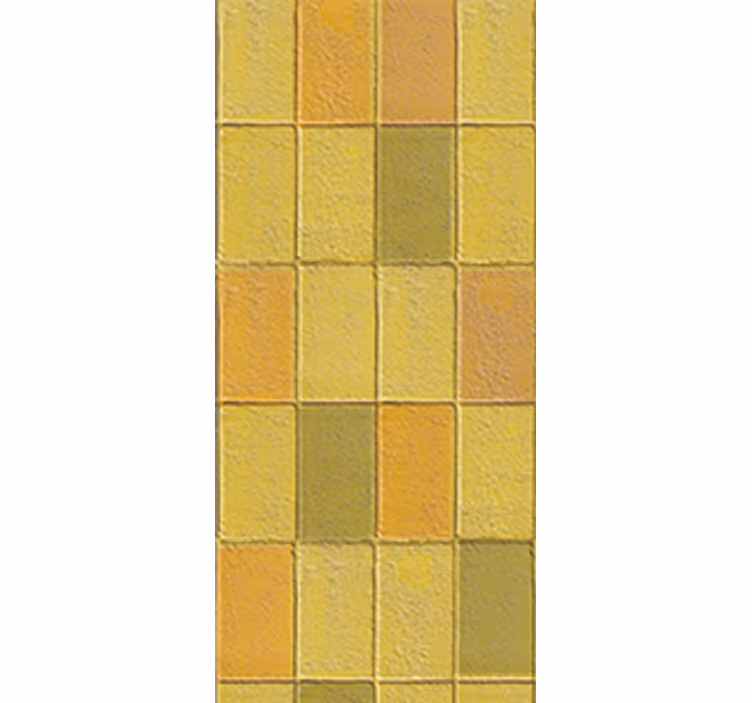 Blinds in a kitchen kawaii style yellow shades - TenStickers