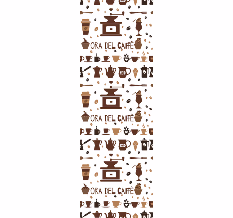 Blinds in a kitchen for coffee time - TenStickers