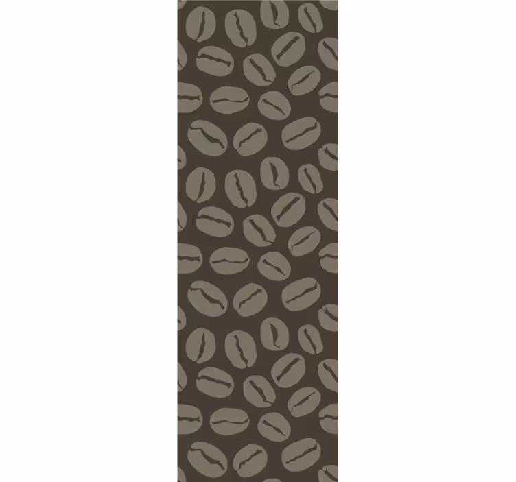 Blinds in a kitchen coffee beans dark - TenStickers