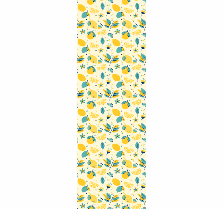 Funny lemons blinds in a kitchen - TenStickers