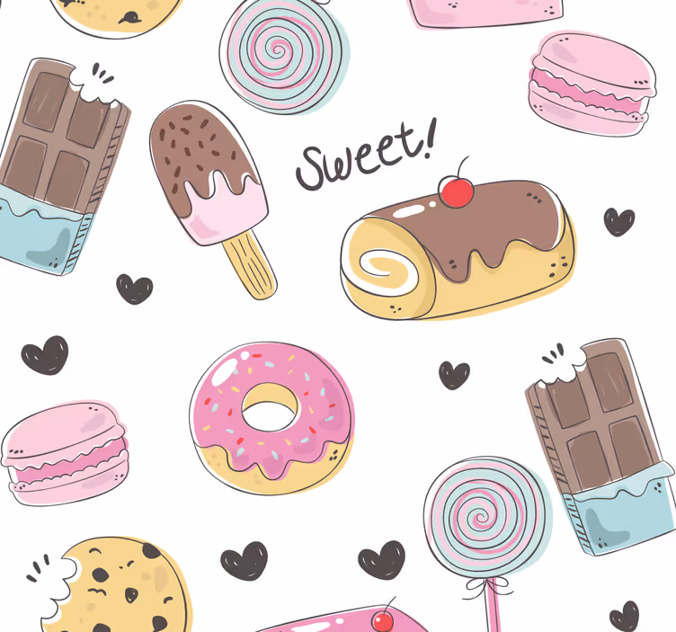 Blinds in a kitchen for delightful desserts - TenStickers