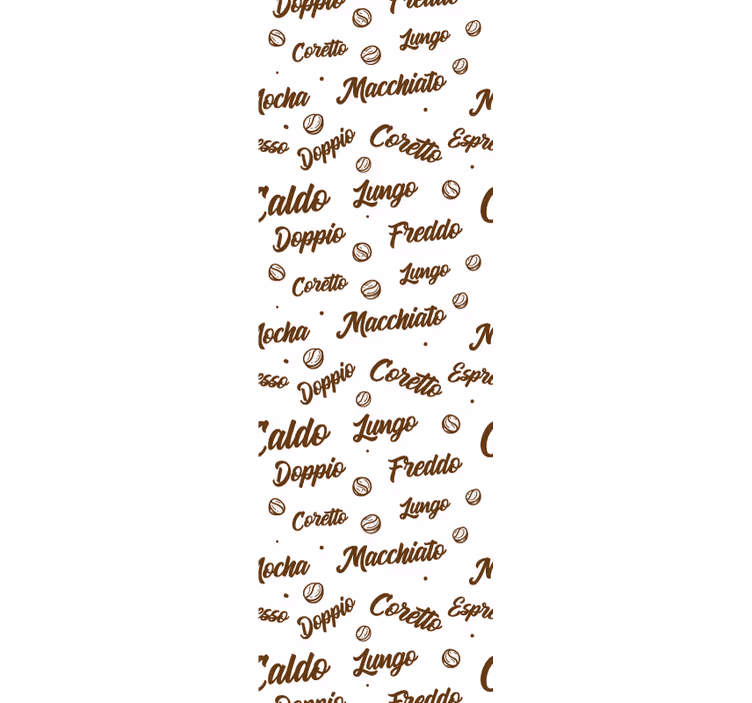 Dining room blind coffee daily - TenStickers