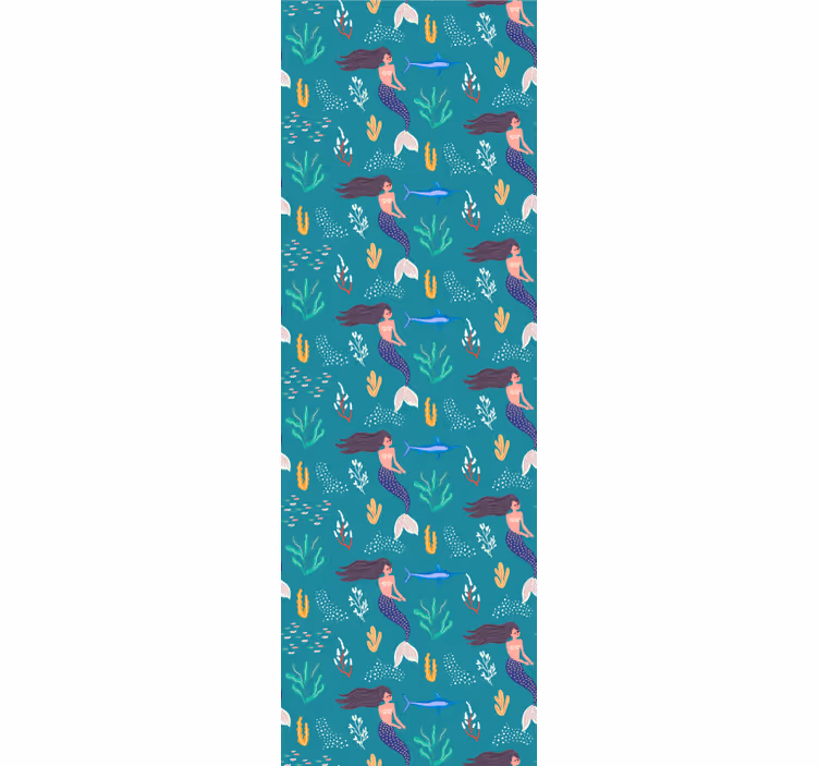 Blind kids mermaid underwater adventure - TenStickers