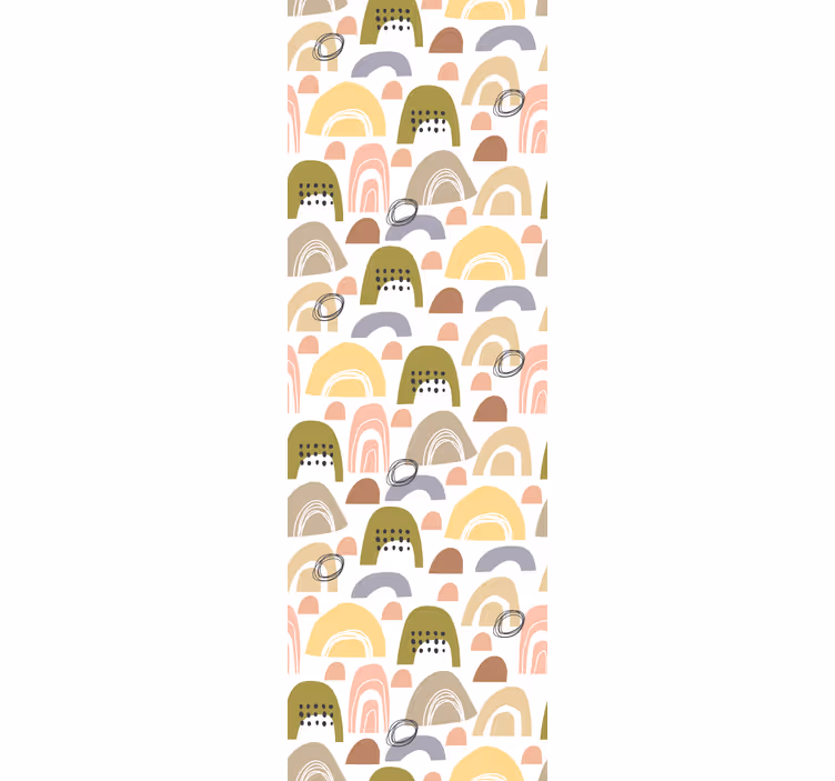 Blind kids nordic rainbow pattern - TenStickers
