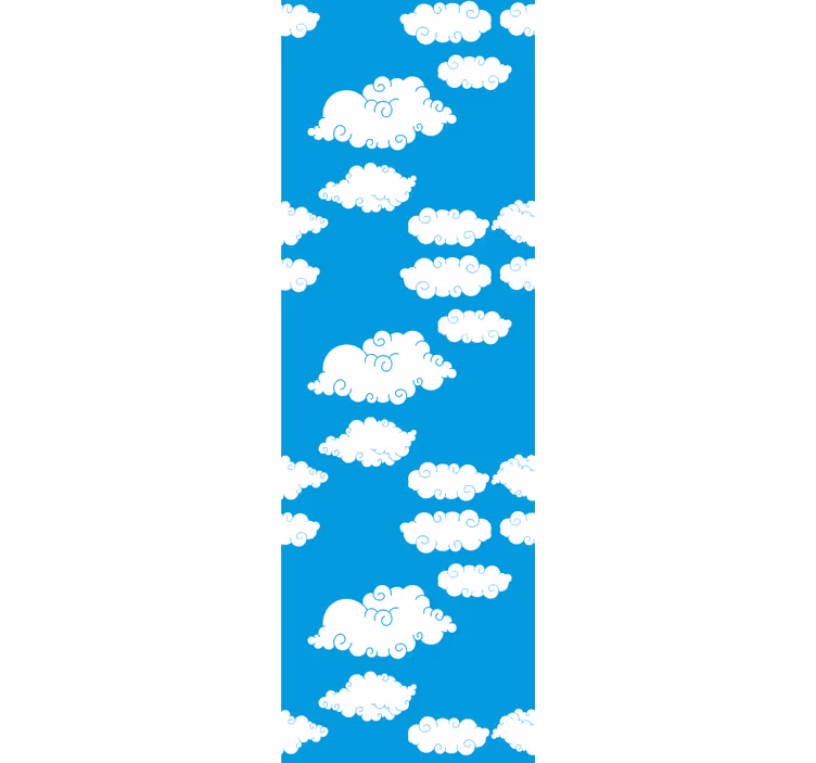 Blind kids clouds in the sky - TenStickers
