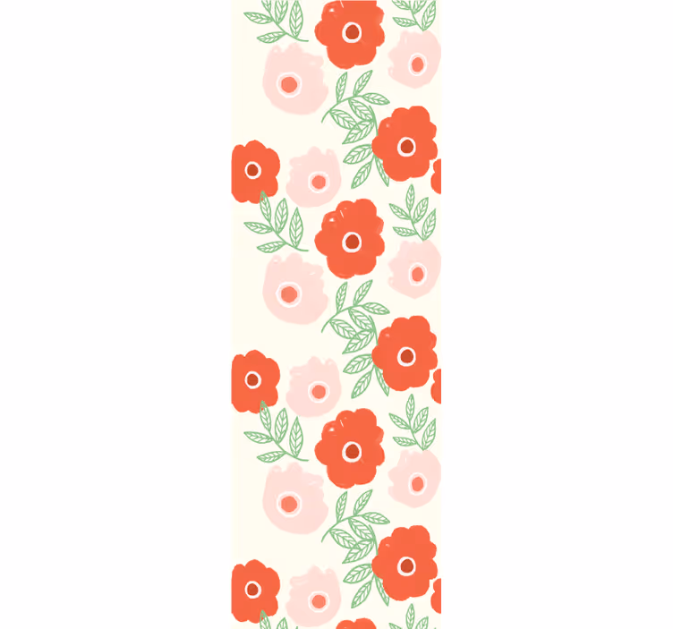Blind kids anemone flower pattern blanket - TenStickers