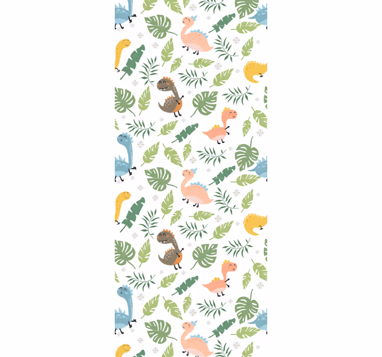 Blind kids pastel colors forest - TenStickers