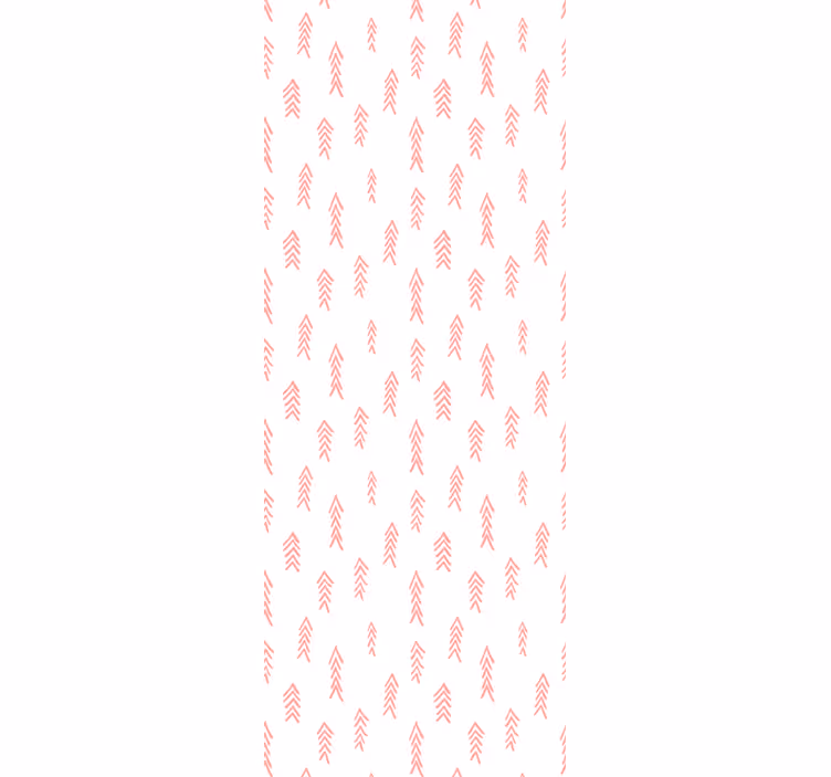 Blind kids pink arrows pattern on white background - TenStickers