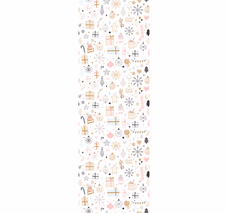 Blind kids winter christmas design - TenStickers