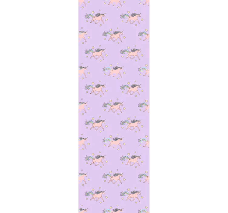 Blind kids pink pastel sweet unicorns pattern - TenStickers