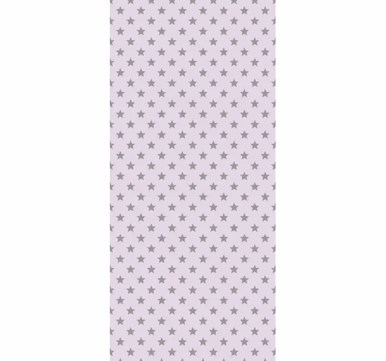 Blind kids gray stars pink background - TenStickers